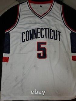 Stephon Castle Signed Autographed custom UCONN Huskies Jersey PSA/DNA COA XL