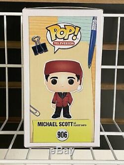 Steve Carell Signed Michael Scott Classy Santa ThE Office Funko Pop PSA/DNA COA