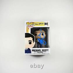 Steve Carell The Office #869 Autographed Signed Funko Pop Authentic PSA/DNA COA