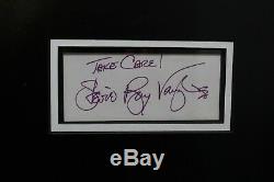 Stevie Ray Vaughn Signed Coa Psa/dna