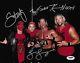 Sting & Kevin Nash Konnan Lex Luger Nwo Signed Wwe 8x10 Photo Psa/dna Coa Wcw
