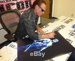 Sting Signed WWE 20x30 Photo PSA/DNA COA Picture The Icon Autograph WCW TNA Bat