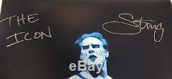 Sting Signed WWE 20x30 Photo PSA/DNA COA Picture The Icon Autograph WCW TNA Bat