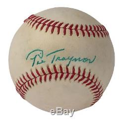 Stunning Pie Traynor Single Signed Autographed Baseball Pirates HOF PSA DNA COA