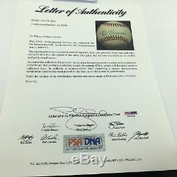 Stunning Pie Traynor Single Signed Autographed Baseball Pirates HOF PSA DNA COA
