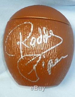 Superfly Jimmy Snuka & Rowdy Roddy Piper Signed Coconut PSA/DNA COA Auto WWF WWE