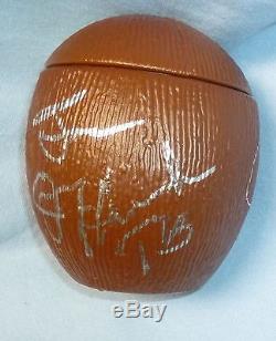 Superfly Jimmy Snuka & Rowdy Roddy Piper Signed Coconut PSA/DNA COA Auto WWF WWE