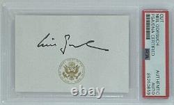 Supreme Court Justice Neil Gorsuch Signed Cut Autograph Psa Dna Coa Donald Trump