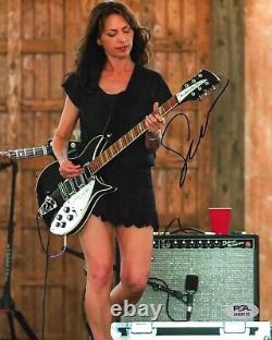 Susanna Hoffs The Bangles Ming Tea Singer Signed Auto 8x10 Photo PSA/DNA COA #1