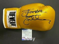 Sylvester Stallone Rocky Balboa Signed Autograph Boxing Glove Psa/dna/asi Coa