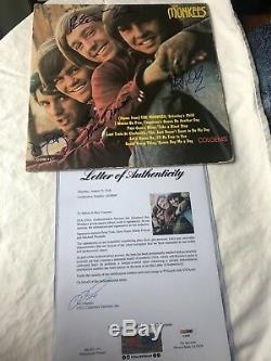 THE MONKEES AUTOGRAPHED ALBUM ALL FOUR MEMBERS PSA DNA CERTIFIED COA With PROOF