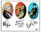 The Munsters Signed By 3 Al Lewis Yvonne Decarlo Butch Patrick Psa/dna Coa