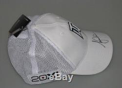 TIGER WOODS Hand Signed Golf Cap Hat + PSA DNA COA BUY Genuine Tiger