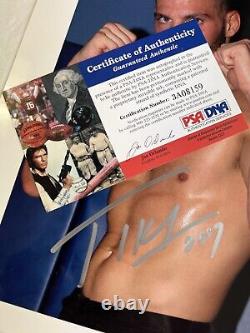 TIKI GHOSN VTG Rare Hand Signed Autographed 10x8 MMA Photo PSA/DNA COA