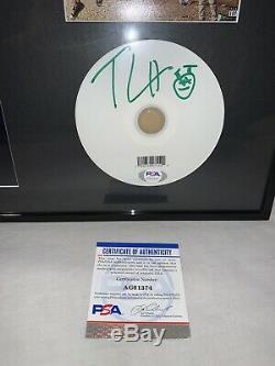 TRAVIS SCOTT SIGNED AUTOGRAPHED ASTROWORLD CD FRAMED 12x18 PSA/DNA COA RODEO