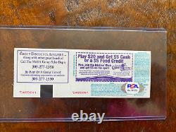 Taylor Swift Kellie Pickler Signed 2007 Concert Ticket Psa/Dna Coa Autographed