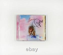 Taylor Swift Lover Signed Autographed CD PSA/DNA COA