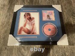 Taylor Swift Signed Framed Lover CD Rare Psa/dna Coa Autographed Me! Fearless