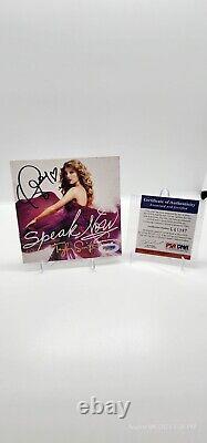 Taylor Swift Speak Now? SIGNED Autograph Booklet withHEART? PSA/DNA COA RARE