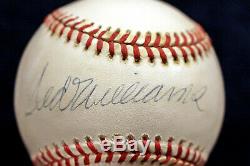Ted Williams Signed Oal Baseball Red Sox Hof Psa/dna Upper Deck Uda Hologram Coa