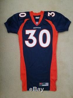 Terrell Davis Signed 97 Game Issued #30 Nike Jersey size 48 Broncos PSA/DNA/COA
