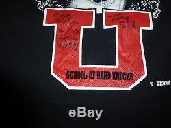 Terry Funk U Signed Ring Worn Used Shirt PSA/DNA COA Autograph WWE ECW HOH VI 6