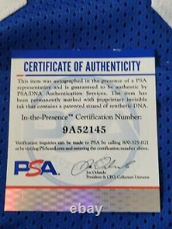 The Blue Wall Autographed/Signed Jersey PSA/DNA COA New York Giants OLine Champs