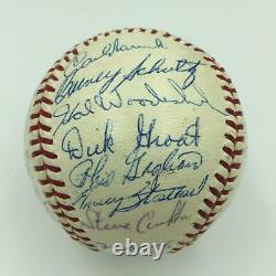 The Finest 1965 St. Louis Cardinals Team Signed Baseball 29 Sigs PSA DNA COA
