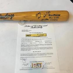 The Finest 1991 Will Clark Signed Game Used Bat PSA DNA COA 9.5 Outstanding Use