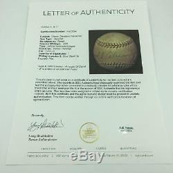 The Finest Grover Cleveland Alexander Single Signed Baseball PSA DNA & JSA COA