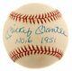 The Finest Mickey Mantle No. 6 1951 Signed Inscribed Baseball Psa Dna Coa