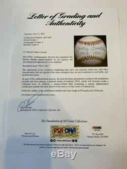 The Finest Mickey Mantle No. 6 1951 Signed Inscribed Baseball PSA DNA COA