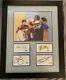 The Monkees Signed Autographed Framed Photo Piece! Psa/dna Coa! All Members