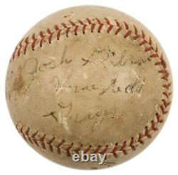 The Only Josh Gibson Single Signed Baseball On Earth PSA DNA & JSA COA