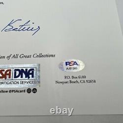 The Only Josh Gibson Single Signed Baseball On Earth PSA DNA & JSA COA