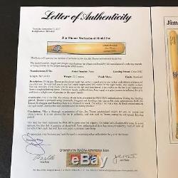 The Only Known Jim Thome 2002 Game Used D-Bat Baseball Bat PSA DNA COA Heavy Use