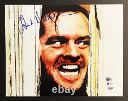 The Shining Jack Nicholson Signed Photo 11x14 With PSA / DNA COA Autograph