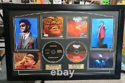 The Weeknd Signed CD AFTER HOURS PSA DNA COA Dawn FM FRAME 16x26 1 Only