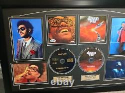 The Weeknd Signed CD AFTER HOURS PSA DNA COA Dawn FM FRAME 16x26 1 Only