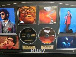 The Weeknd Signed CD AFTER HOURS PSA DNA COA Dawn FM FRAME 16x26 1 Only