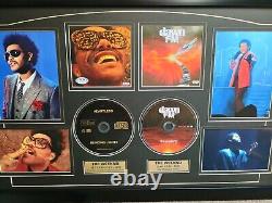 The Weeknd Signed CD AFTER HOURS PSA DNA COA Dawn FM FRAME 16x26 1 Only