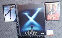 The X-Files Creator Chris Carter Signed 11x14 Photo PSA/DNA COA + 2 DVD Movies