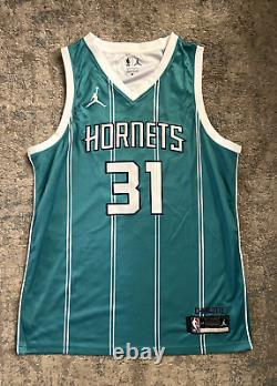 Tidjane Salaun Signed Autographed #6 Pick Charlotte Hornets Jersey PSA/DNA COA