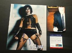 Tim Curry Rare! Signed autographed Rocky Horror Picture 8x10 photo PSA/DNA coa