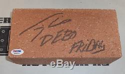 Tiny Lister Signed DeBo Friday Movie Brick PSA/DNA COA Autograph Tommy Ice Cube