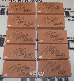 Tiny Lister Signed DeBo Friday Movie Brick PSA/DNA COA Autograph Tommy Ice Cube