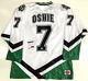 Tj Oshie Signed North Dakota Fighting Sioux White Jersey Psa/dna Coa Capitals