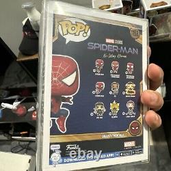 Tobey Maguire Signed Funko Pop 1158 Spider-Man Autograph PSA DNA COA RARE