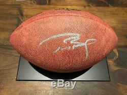 Tom Brady Signed NFL Official Duke Football Psa/dna Coa Autograph