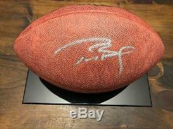 Tom Brady Signed NFL Official Duke Football Psa/dna Coa Autograph